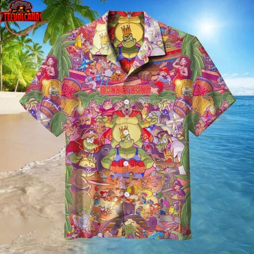 Donkey Kong Hawaiian Shirt