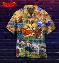 Don’t Mess With Texas Aloha Hawaiian Shirt