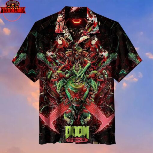 Doom Eternal Game Hawaiian Shirt