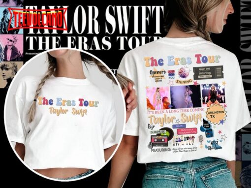 Double Side Arlington Night 2 Taylor Swift Eras Tour 2023 T-Shirt