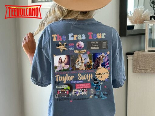 Double Side Atlanta Night 1 Taylor Swift Eras Tour 2023 T-Shirt