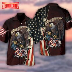 Eagle One Nation Under God Hawaiian Shirt