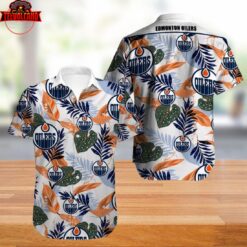 Edmonton Oilers Hawaiian Shirt