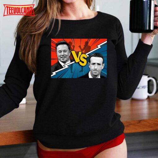 Elon Musk Vs Mark Zuckerberg T-shirt