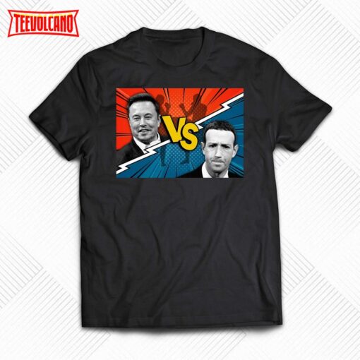 Elon Musk Vs Mark Zuckerberg T-shirt