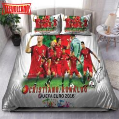 Euro 2016 Cristiano Ronaldo Portugal 48 Duvet Cover Bedding Sets