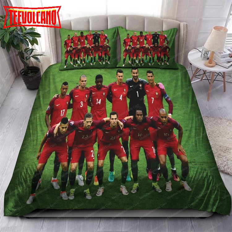 Euro 2016 Final Portugal Team Duvet Cover Bedding Sets