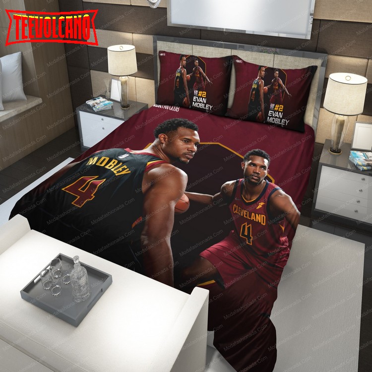 Evan Mobley Cleveland Cavaliers NBA 218 Bedding Sets_6661