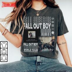 Fall Out Boy Music Shirt, So Much For Tour 2023 Tickets Album Shirt