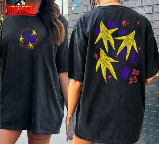 Fall Out Boy Tour 2023 Double Side Shirt, So Much (For) Stardust Tour V2