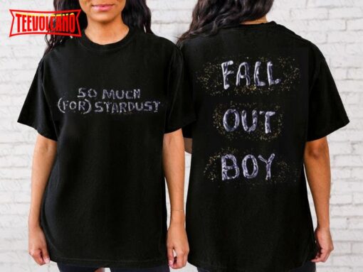 Fall Out Boy Tour 2023 Double Side T-Shirt, Vintage Summer Tour Shirt