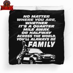 Fast And Furious Paul Walker Forever Duvet Cover Bedding Sets