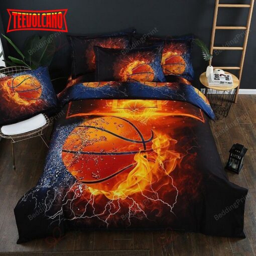 Fire Basketball Bed Sheets Duvet Cover Bedding Sets
