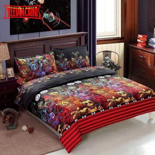 Five Nights At Freddy Colorful Bedding Sets