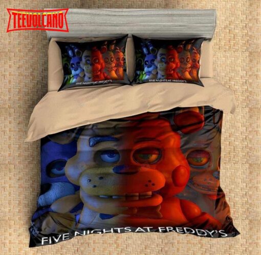 Five Nights At Freddys 3d Printed Duvet Cover Bedding Sets