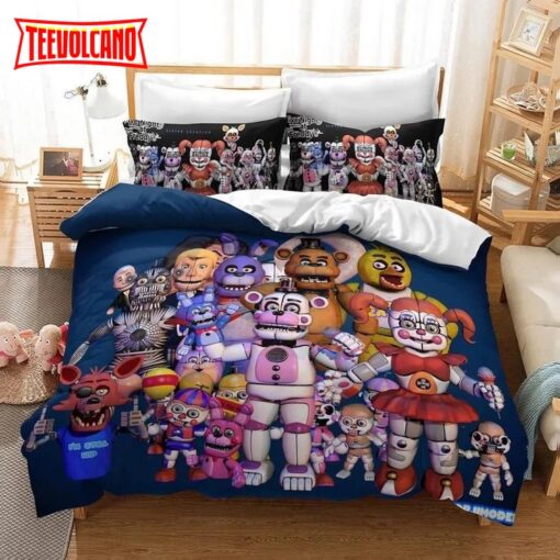 Five Nights At FreddyS Characters Bedding Sets