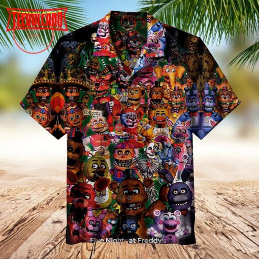Five Nights At Freddy’s Characters Hawaiian Shirt