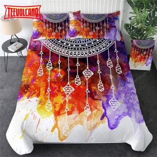 Flame Bohemian Dreamcatcher Bed Sheets Duvet Cover Bedding Sets