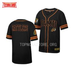 Florida AM Rattlers Free Spirited Black College Baseball Jersey