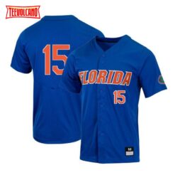 Florida Gators BT Riopelle Royal College Baseball Jersey