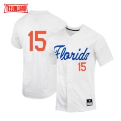 Florida Gators BT Riopelle White College Baseball Jersey