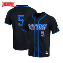 Florida Gators Colby Halter Black College Baseball Jersey