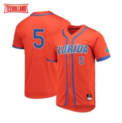 Florida Gators Colby Halter Orange College Baseball Jersey