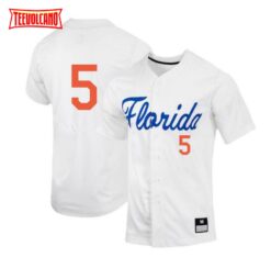 Florida Gators Colby Halter White College Baseball Jersey