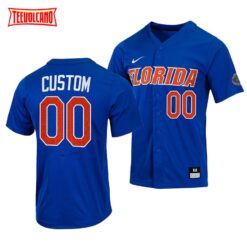 Florida Gators Custom College Baseball Jersey Royal