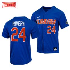 Florida Gators Josh Rivera College Baseball Jersey Royal