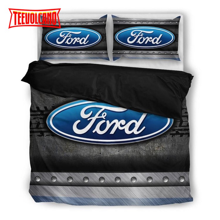 Ford Logo 3 Duvet Cover Bedding Sets
