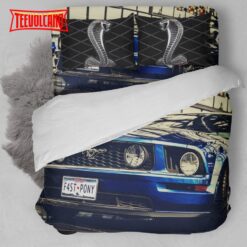 Ford Mustang Cobra Super Sport Car Duvet Cover Bedding Sets