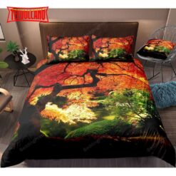 Forest Landscape Bedding Set Bed Sheets Duvet Cover Bedding Sets