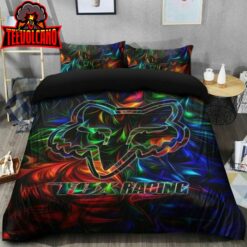 Fox Racing Neon Lights Duvet Cover Bedding Sets