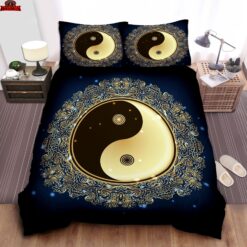 Galaxy Yin Yang Bed Sheets Duvet Cover Bedding Sets