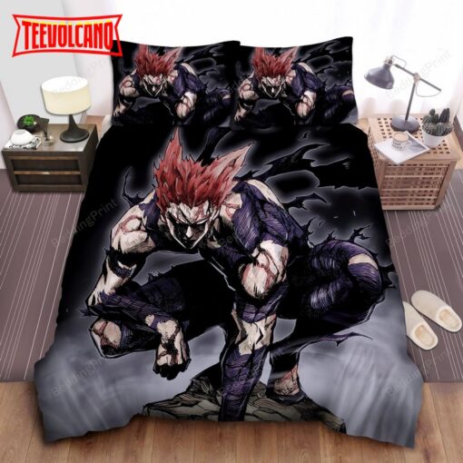 Garou In One-Punch Man Beast Mode On Duvet Cover Bedding Sets