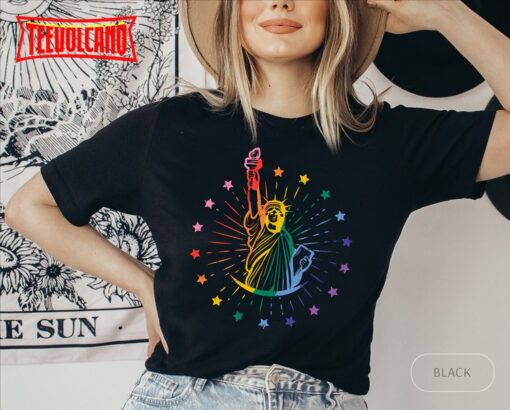 Gay Pride New York Shirt, LGBTQ New York Rainbow T-Shirt