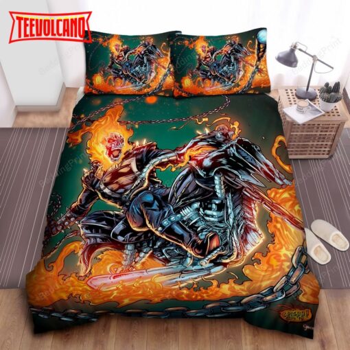 Ghost Rider Deviantart Bed Sheets Duvet Cover Bedding Sets