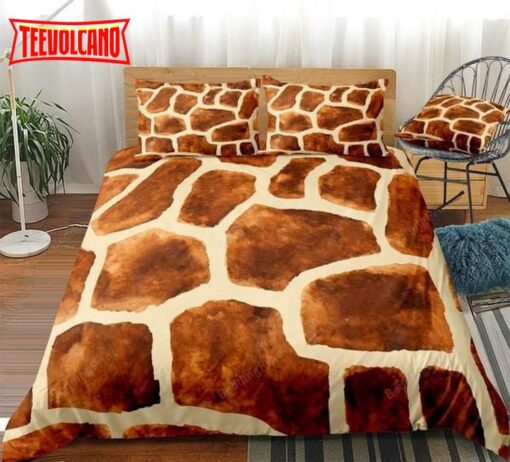 Giraffe Skin Bed Sheets Duvet Cover Bedding Sets