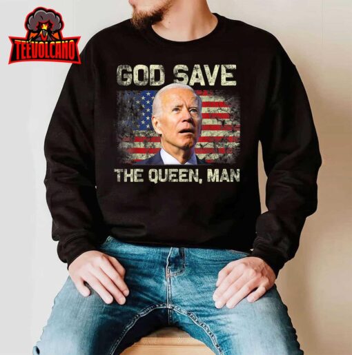 God Save The Queen, Man Funny Joe Biden T-Shirt