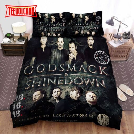 Godsmack &amp Shinedown Duvet Cover Bedding Sets