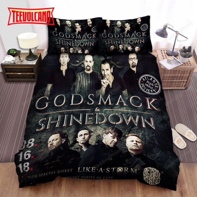 Godsmack & Shinedown Duvet Cover Bedding Sets