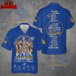 Golden State Warriors 21 22 NBA Champions Hawaiian Shirt