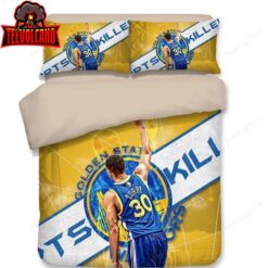 Golden State Warriors Stephen Curry Basketbal Bedding Sets