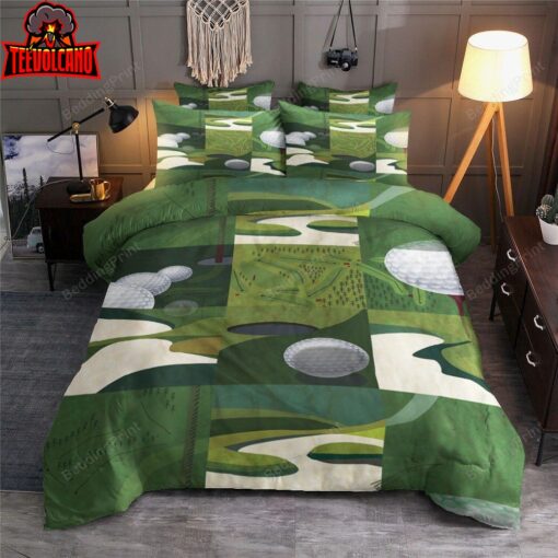 Golf Course Bedding Set For Fans