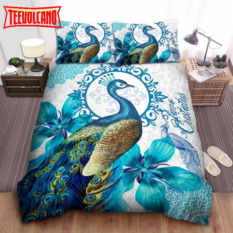 Gothic Peacock Bed Sheets Duvet Cover Bedding Sets