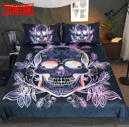 Gothic Skull Bed Sheets Duvet Cover Bedding Sets