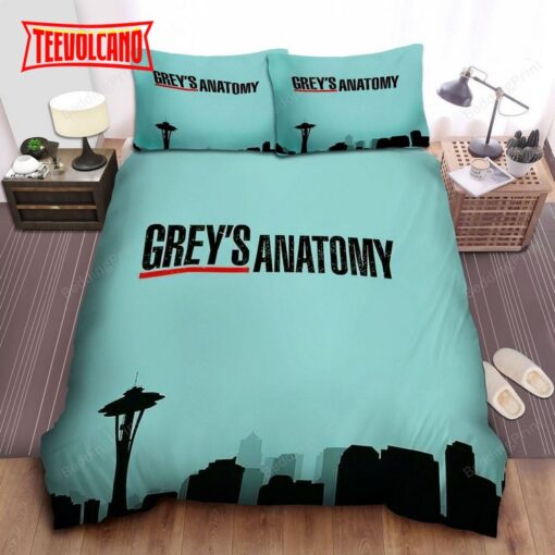 Grey’s Anatomy, Artwork Of The Hospital Bed Sheets Duvet Cover Bedding Sets