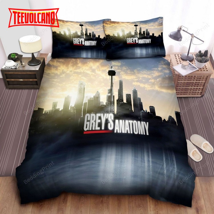 Grey's Anatomy, Buildings Bed Sheets Duvet Cover Bedding Sets