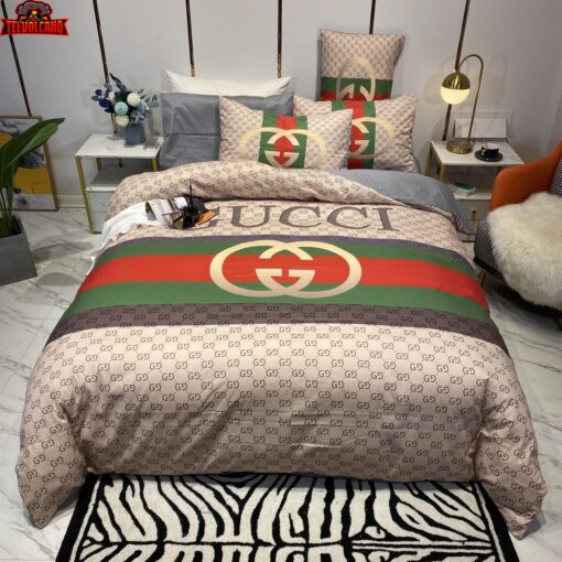 Gucci Bronze Duvet Cover Bedding Sets